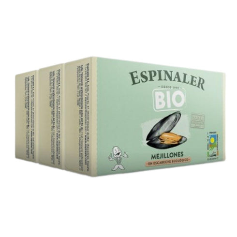 Bio Miesmuscheln in Escabeche 13/18 115g